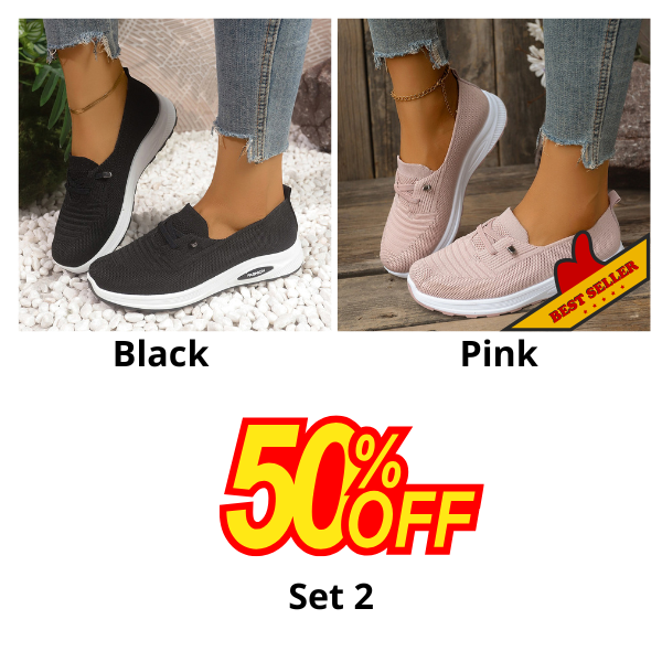 Women Trainers Without Laces - Orthopaedic Shoes