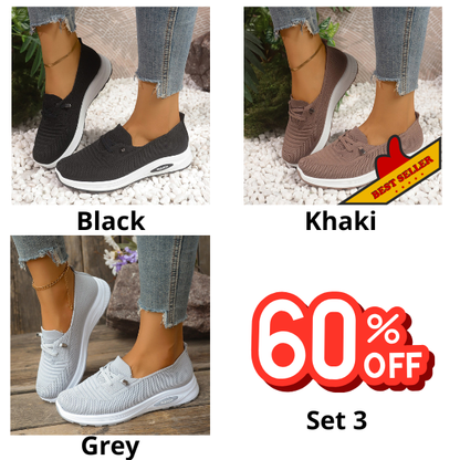 Women Trainers Without Laces - Orthopaedic Shoes