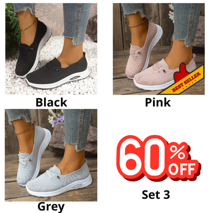 Women Trainers Without Laces - Orthopaedic Shoes