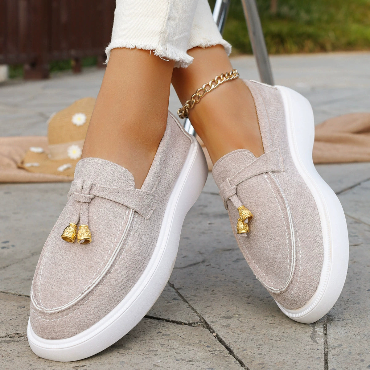 LIMITED TIME🔥 New Women'S Thick-Soled Loafers, Comfortable
