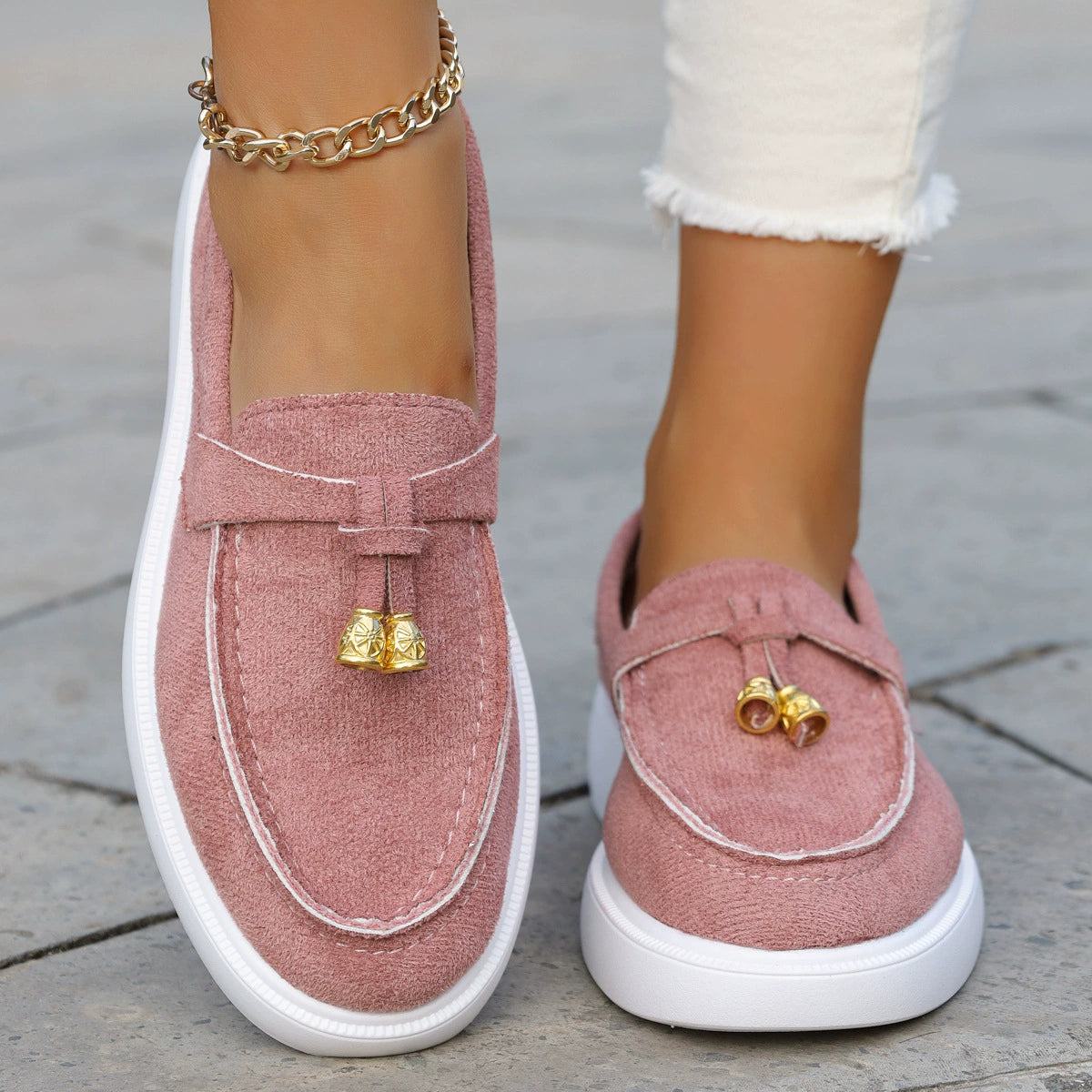 LIMITED TIME🔥 New Women'S Thick-Soled Loafers, Comfortable