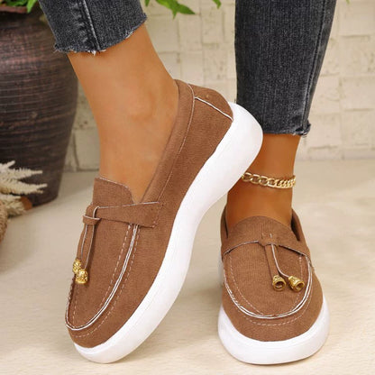 LIMITED TIME🔥 New Women'S Thick-Soled Loafers, Comfortable