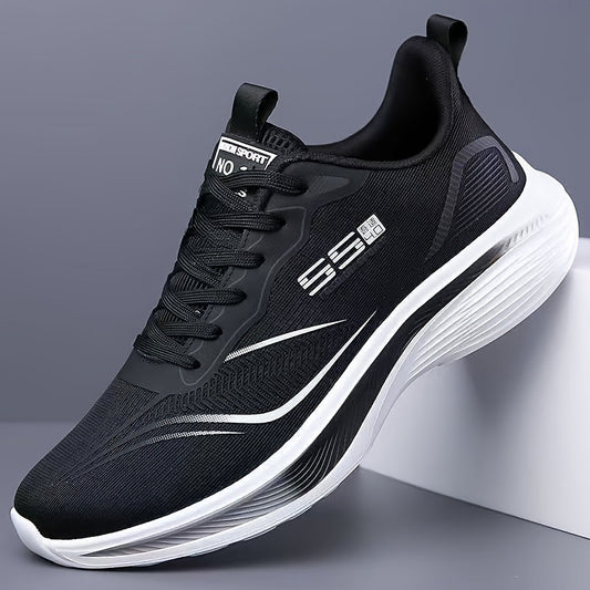 Men's Sports Gradient Cloud Pattern Sneakers